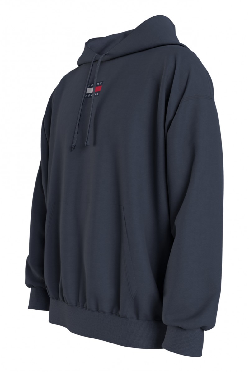 TOMMY HILFIGER FELPA CAPPUCCIO JEANSERIA