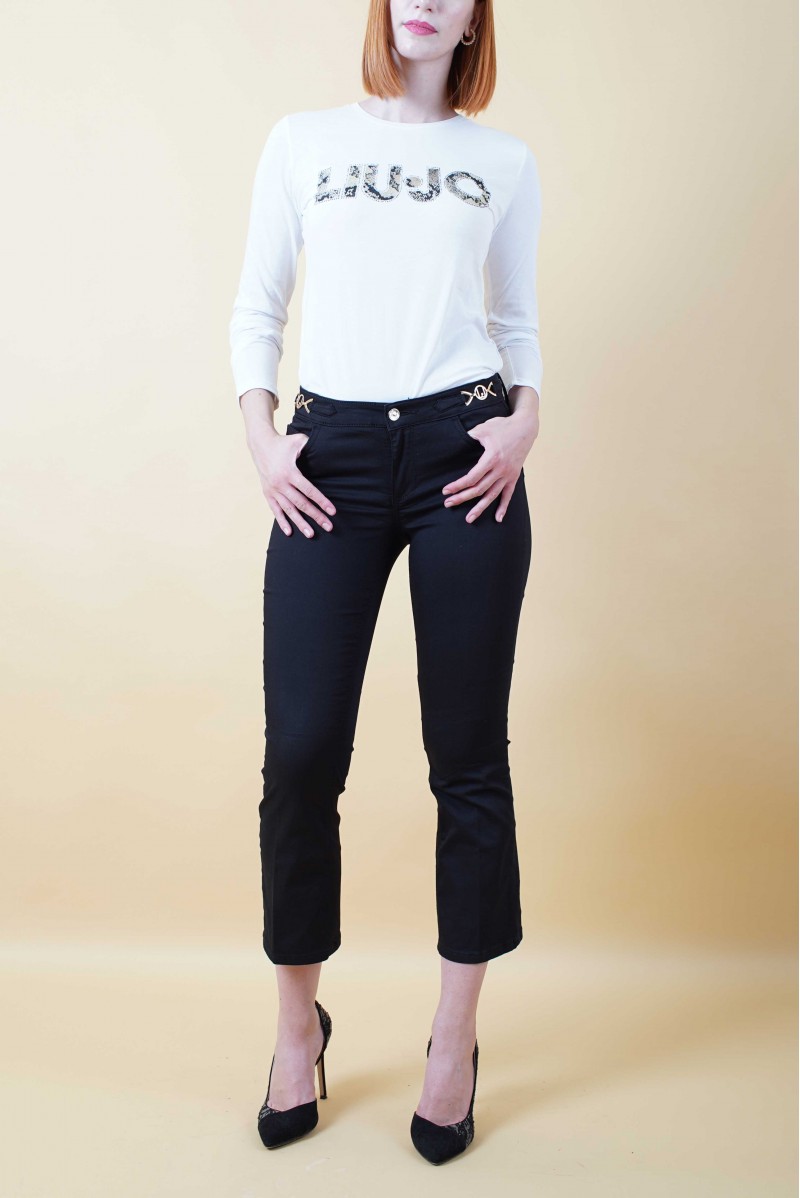 LIU JO T-SHIRT ML JEANSERIA
