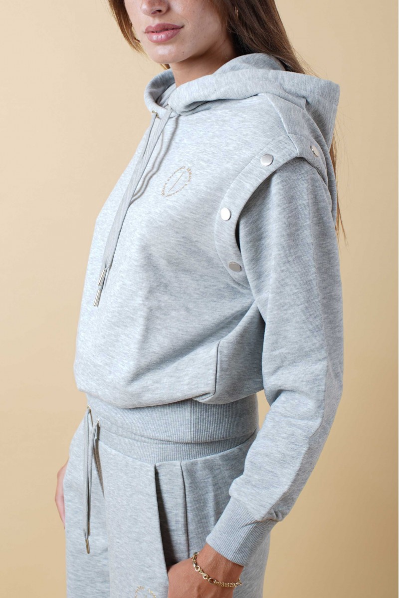 ARMANI EXCHANGE FELPA CAPPUCCIO CASUAL