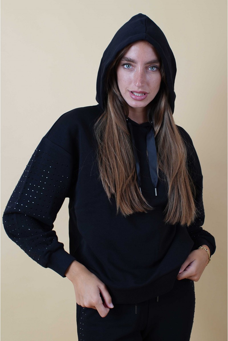 ARMANI EXCHANGE FELPA CAPPUCCIO CASUAL