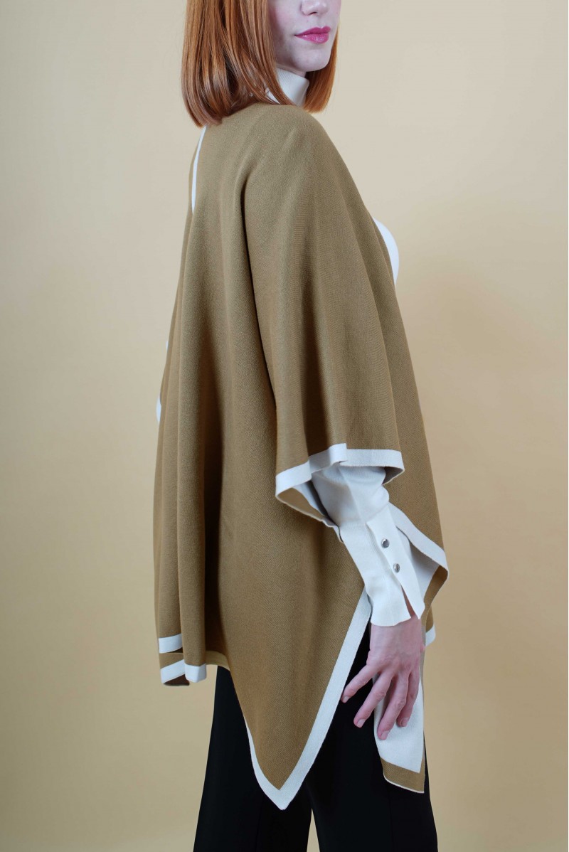 ELENA MIRO SCIARPE PONCHO CONFORMATO