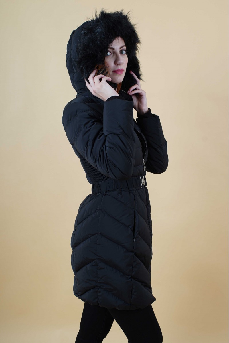 GUESS GIUBBOTTO PIUMINO LUNGO JEANSERIA