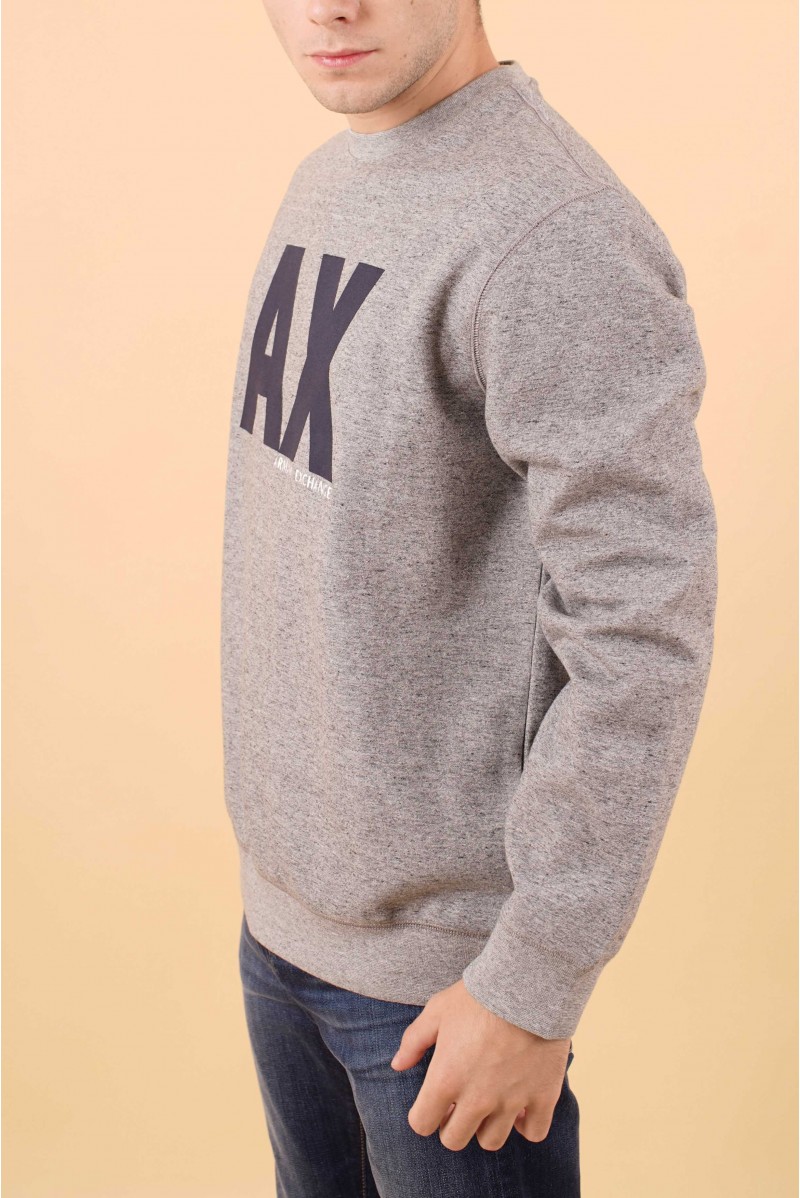 ARMANI EXCHANGE FELPA GIROCOLLO CASUAL