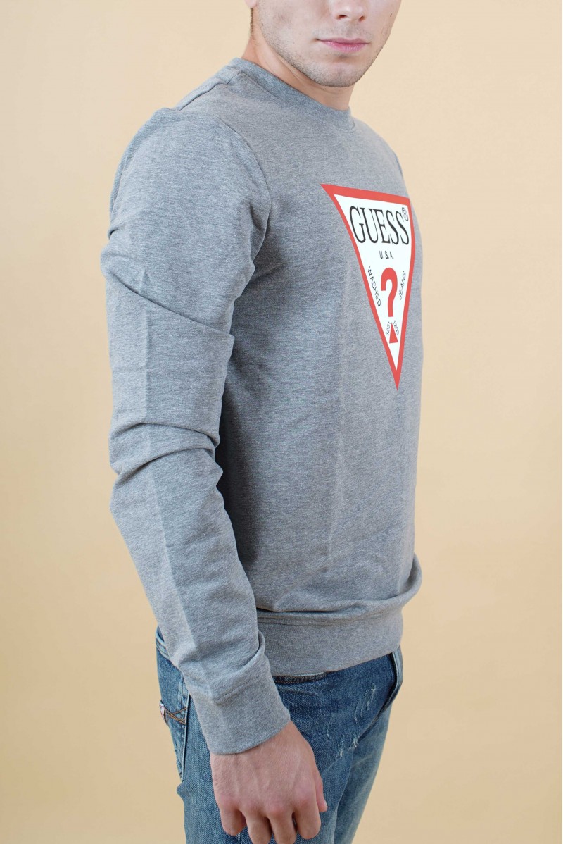 GUESS FELPA GIROCOLLO JEANSERIA