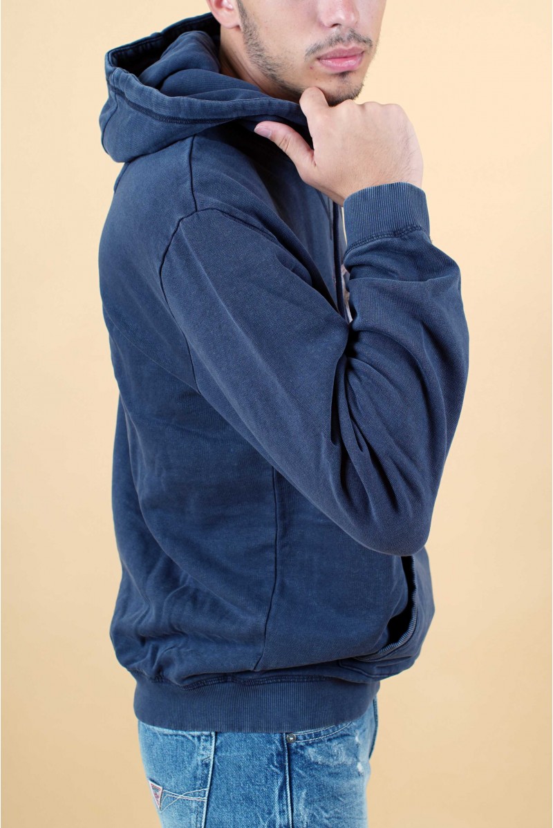 GUESS FELPA CAPPUCCIO JEANSERIA