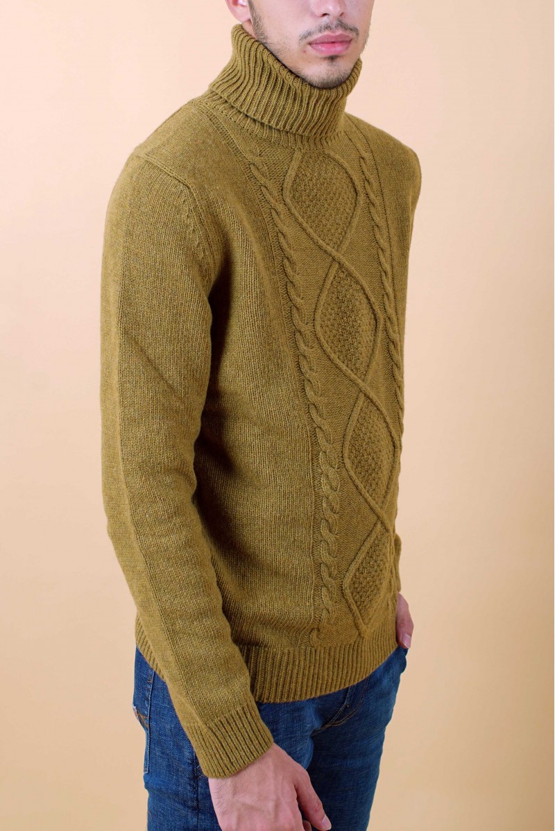 OFFICINA36 MAGLIA COLLO ALTO CASUAL