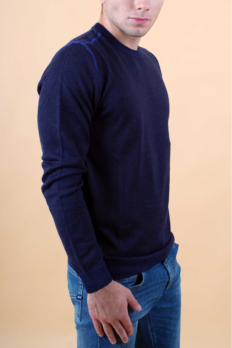 GAS MAGLIA GIROCOLLO JEANSERIA