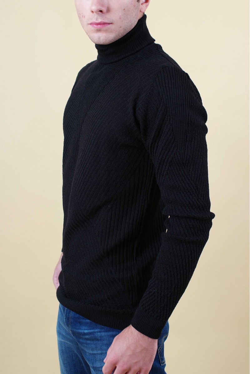 OFFICINA36 MAGLIA COLLO ALTO CASUAL