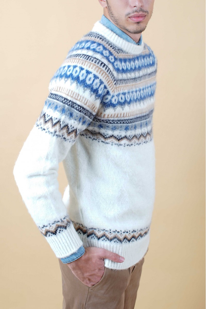 OFFICINA36 MAGLIA GIROCOLLO CASUAL
