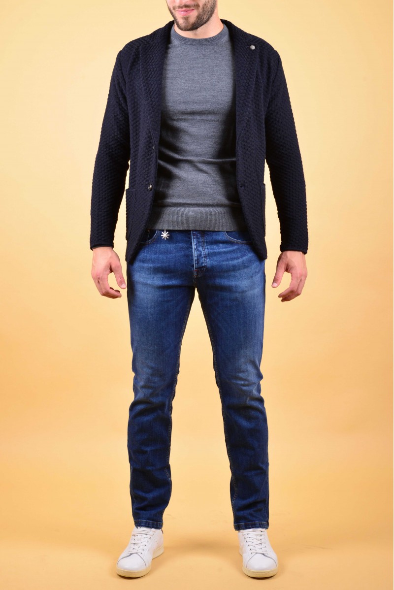 OFFICINA36 CARDIGAN BOTTONI CASUAL