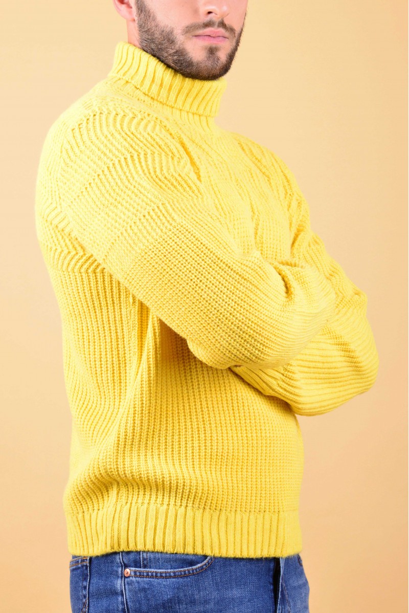 MANUEL RITZ MAGLIA COLLO ALTO CASUAL