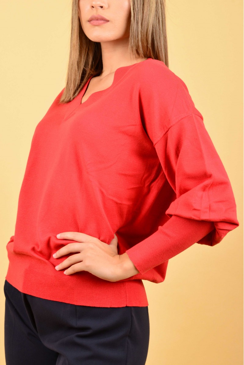 ELENA MIRO MAGLIA SCOLLO V CONFORMATO