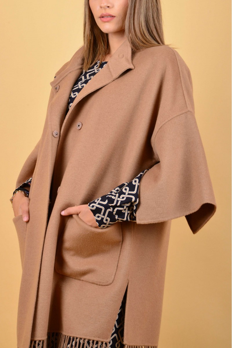 ELENA MIRO CAPPOTTO BOTTONI CONFORMATO