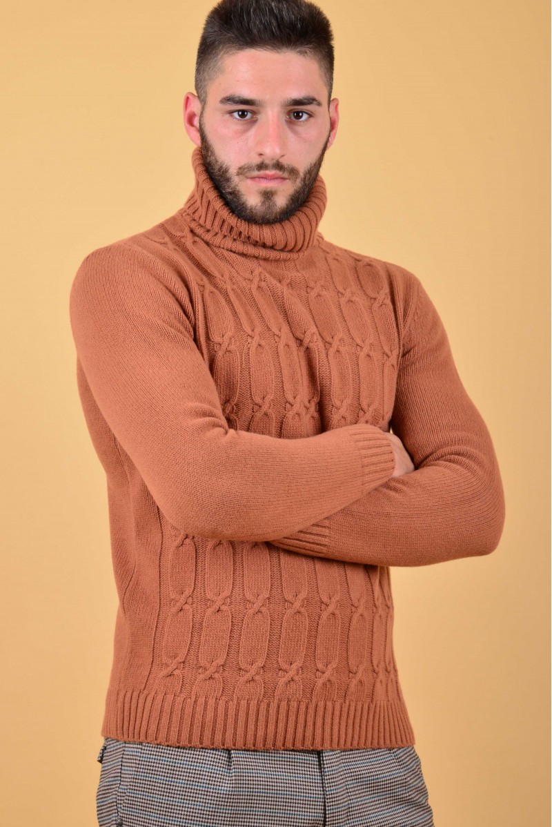 OFFICINA36 MAGLIA COLLO ALTO CASUAL