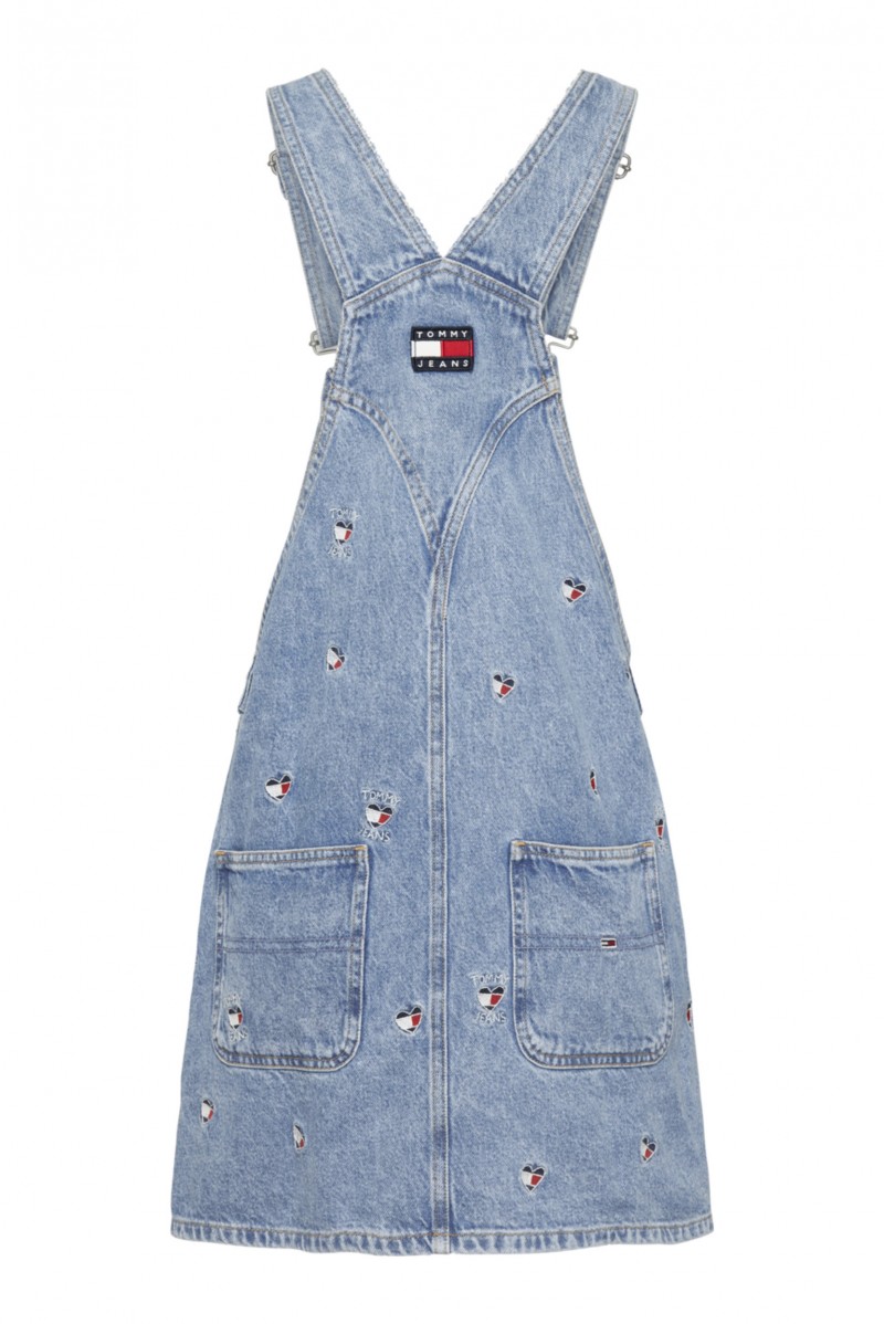 TOMMY HILFIGER SALOPETTE GONNA JEANSERIA