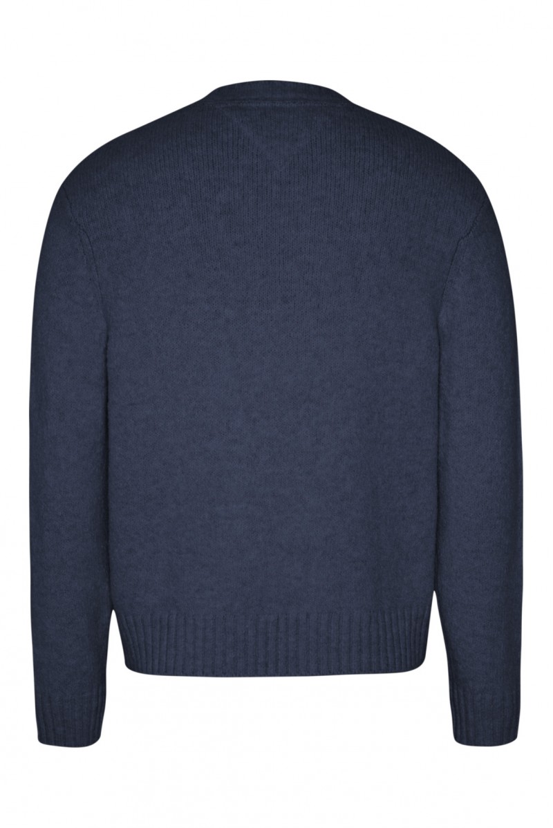 TOMMY HILFIGER MAGLIA GIROCOLLO JEANSERIA