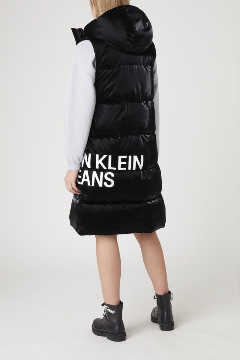 CALVIN KLEIN GIUBBOTTO SMANICATO JEANSERIA