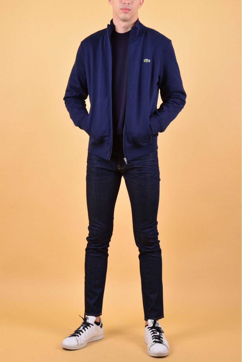 LACOSTE FELPA ZIP CAPPUCCIO CASUAL