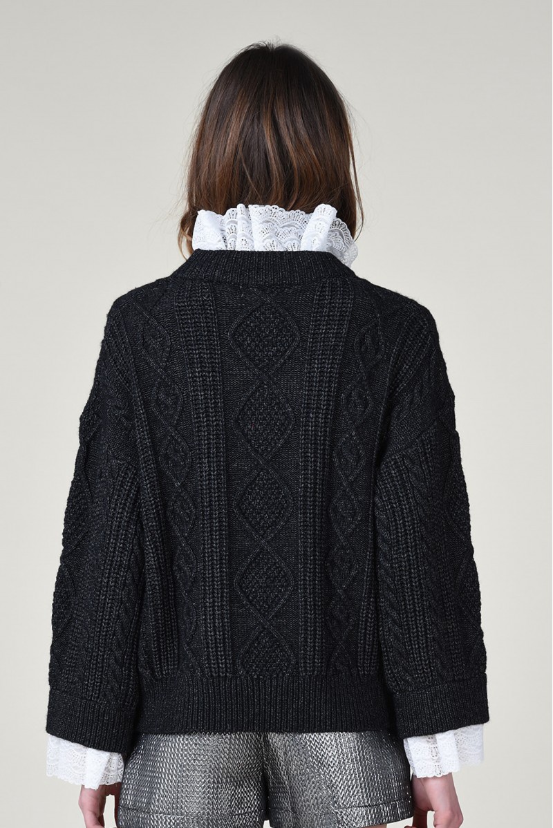 MOLLY BRACKEN MAGLIA GIROCOLLO CASUAL