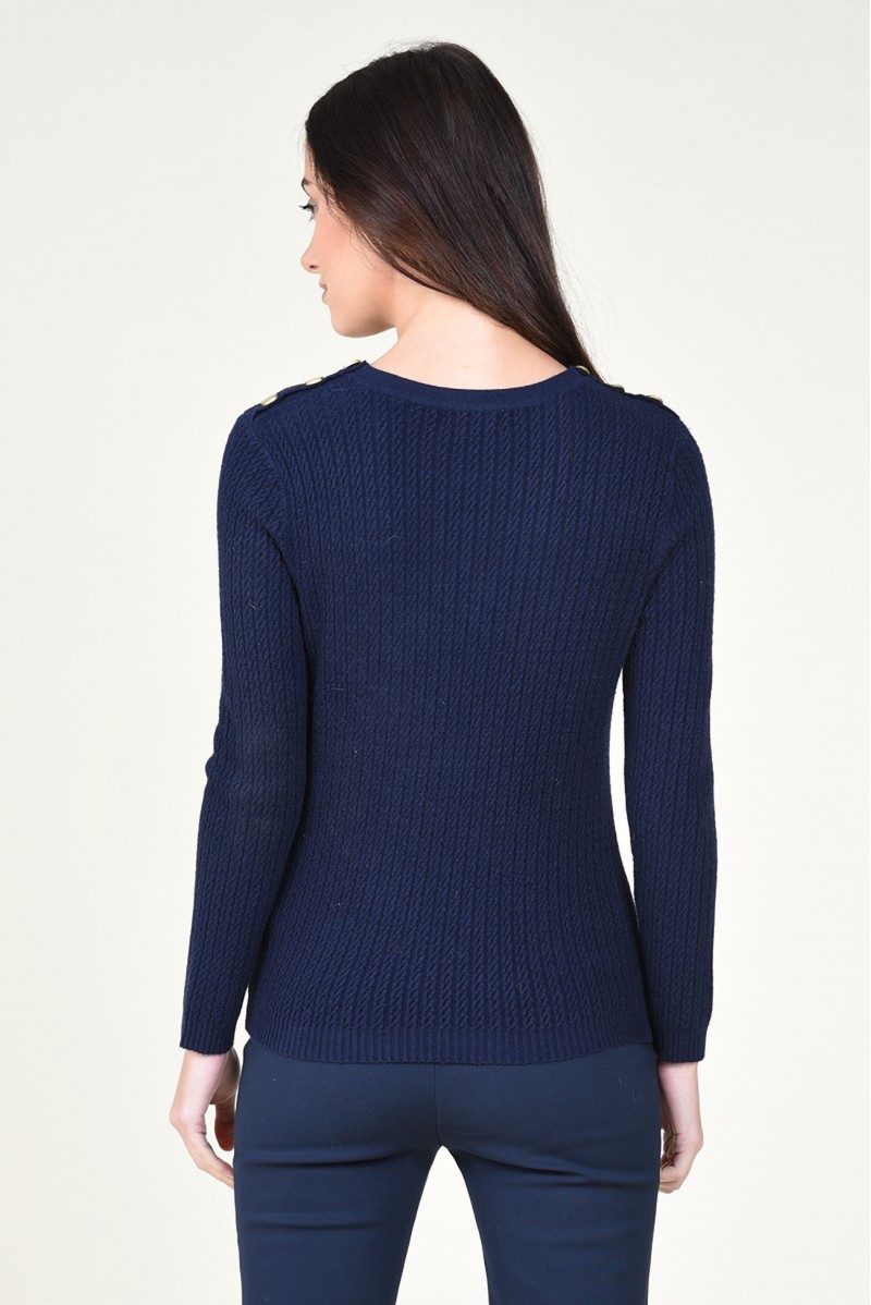 MOLLY BRACKEN MAGLIA GIROCOLLO CASUAL