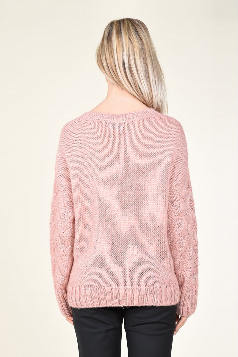 MOLLY BRACKEN MAGLIA GIROCOLLO CASUAL