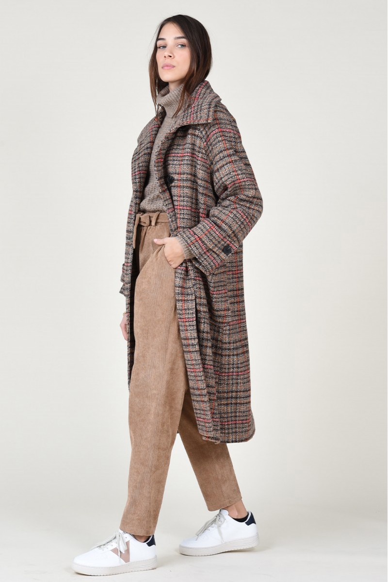 MOLLY BRACKEN CAPPOTTO DOPPIO PETTO CASUAL