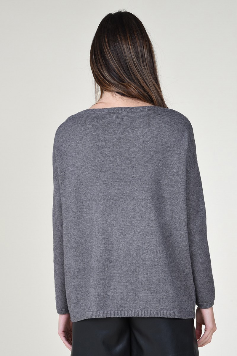 MOLLY BRACKEN MAGLIA GIROCOLLO CASUAL