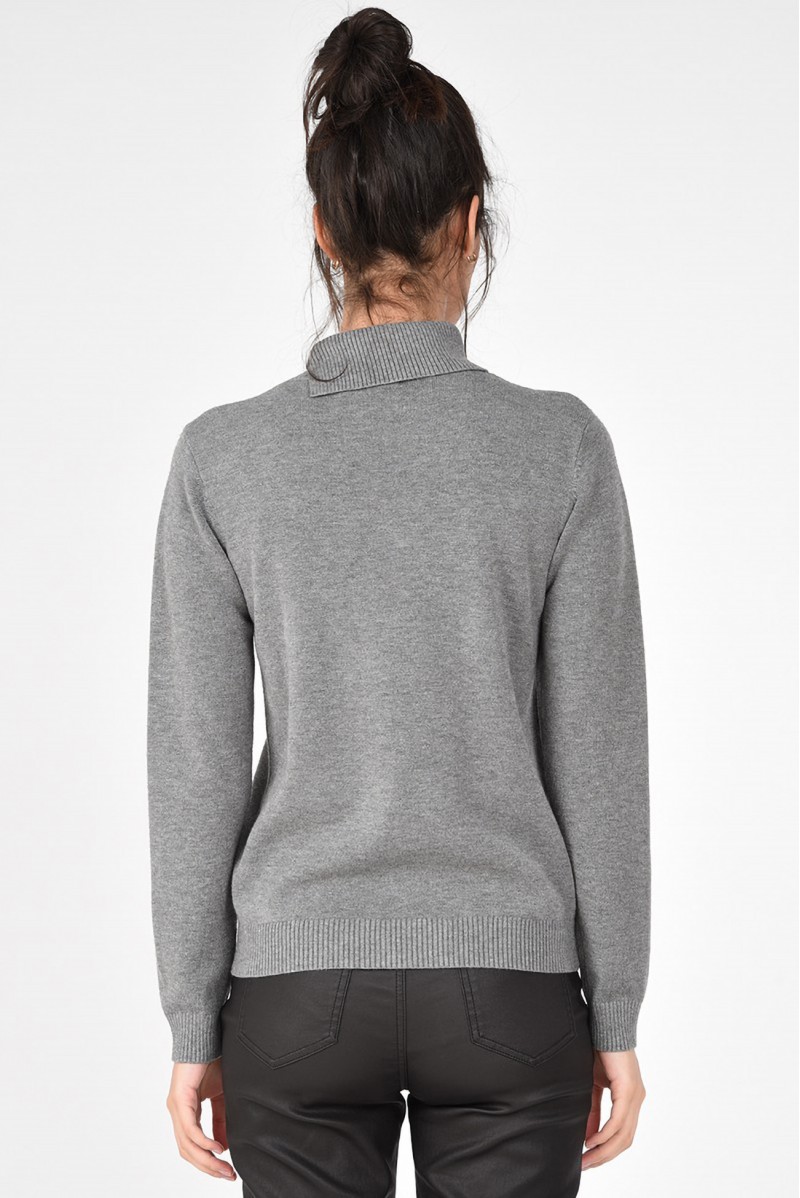 MOLLY BRACKEN MAGLIA COLLO ALTO CASUAL