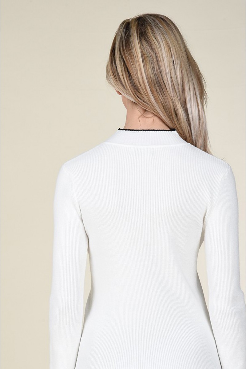 MOLLY BRACKEN MAGLIA GIROCOLLO CASUAL