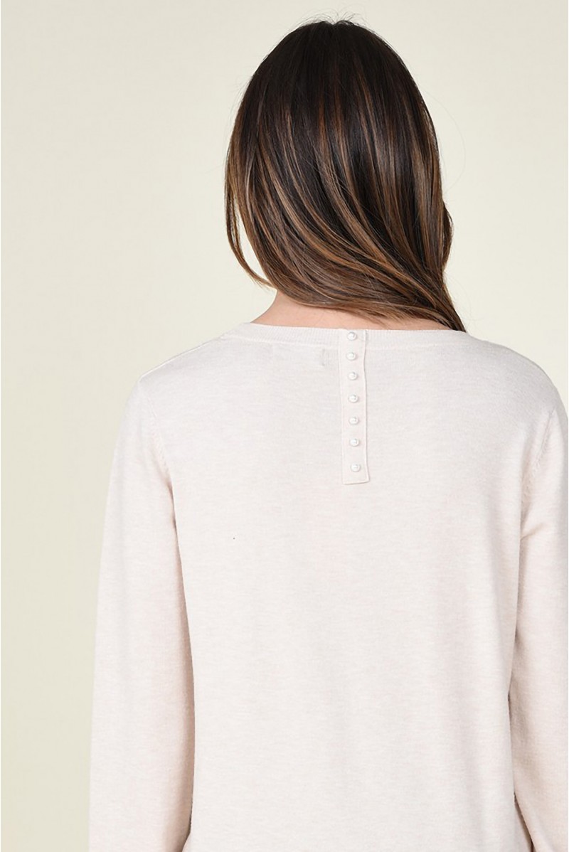 MOLLY BRACKEN MAGLIA GIROCOLLO CASUAL
