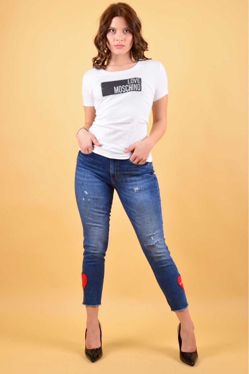 LOVE MOSCHINO T-SHIRT MM CASUAL