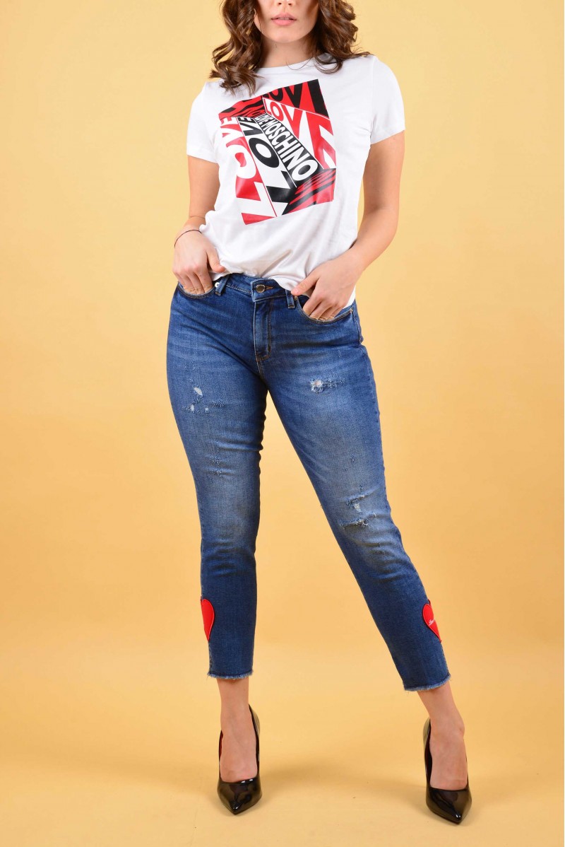 LOVE MOSCHINO T-SHIRT MM CASUAL