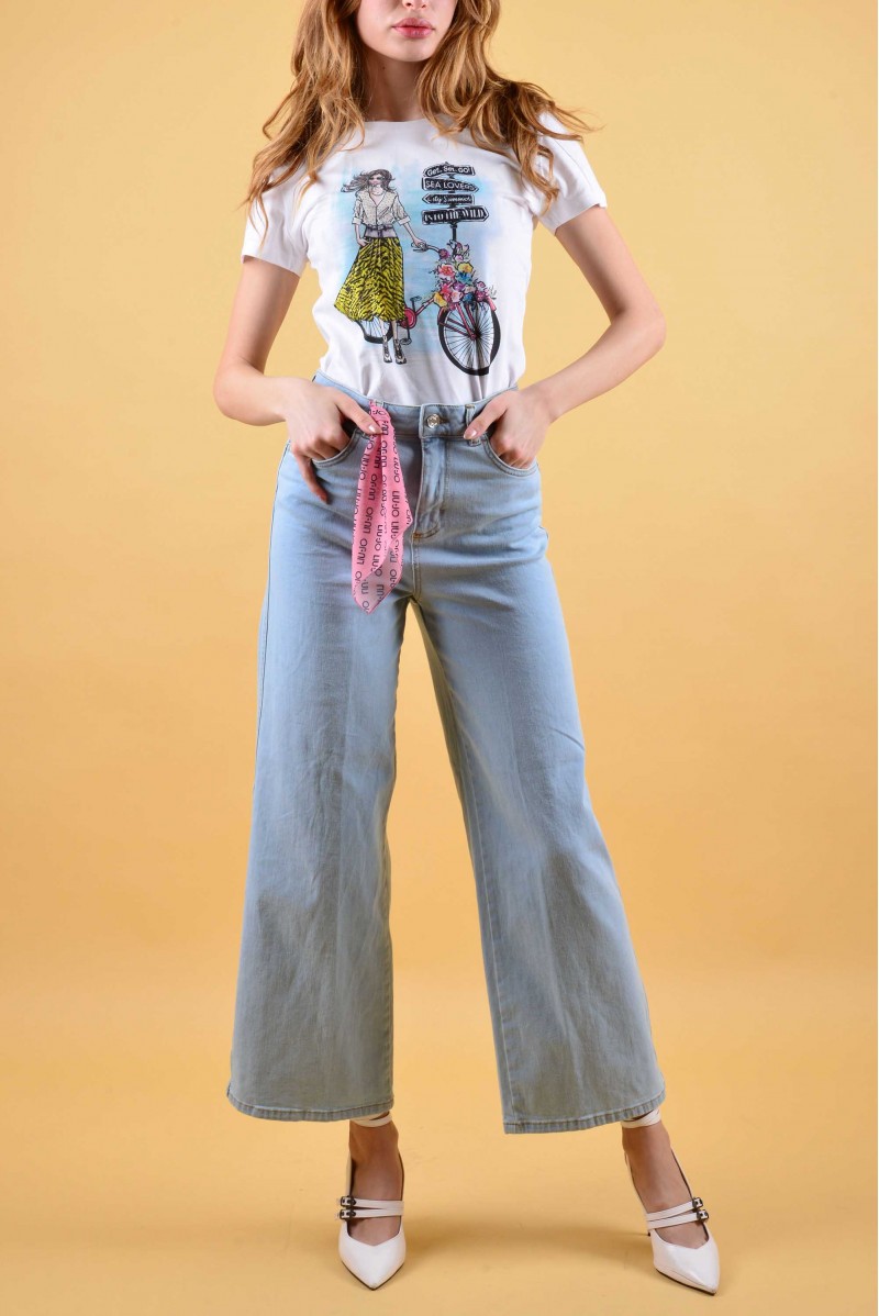 LIU JO T-SHIRT MM JEANSERIA
