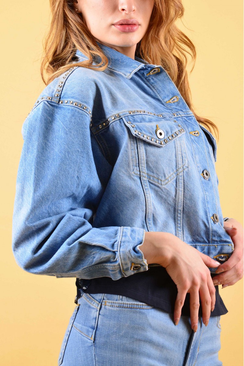 LIU JO GIUBBOTTO JEANS JEANSERIA