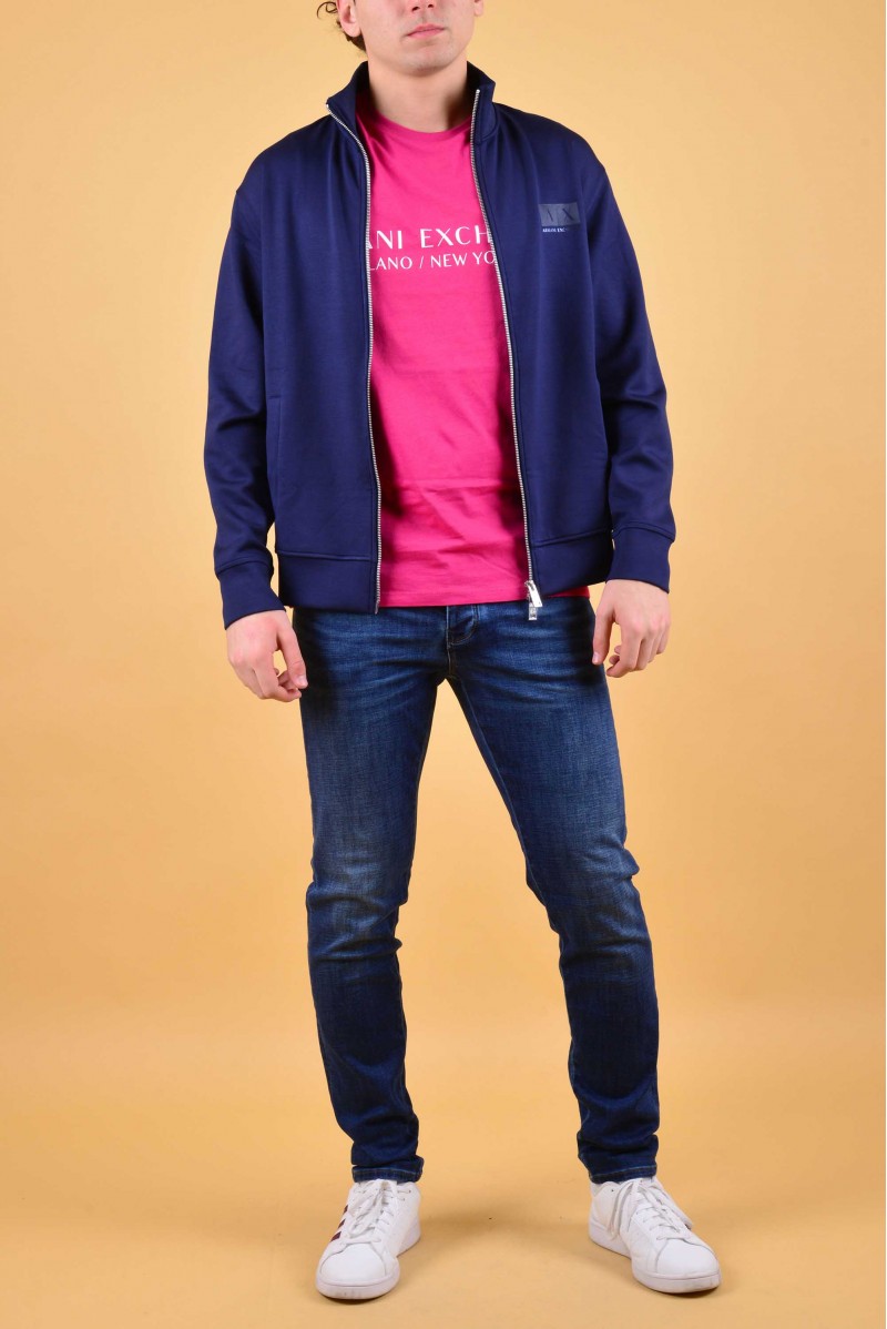 ARMANI EXCHANGE FELPA TUTTA ZIP CASUAL