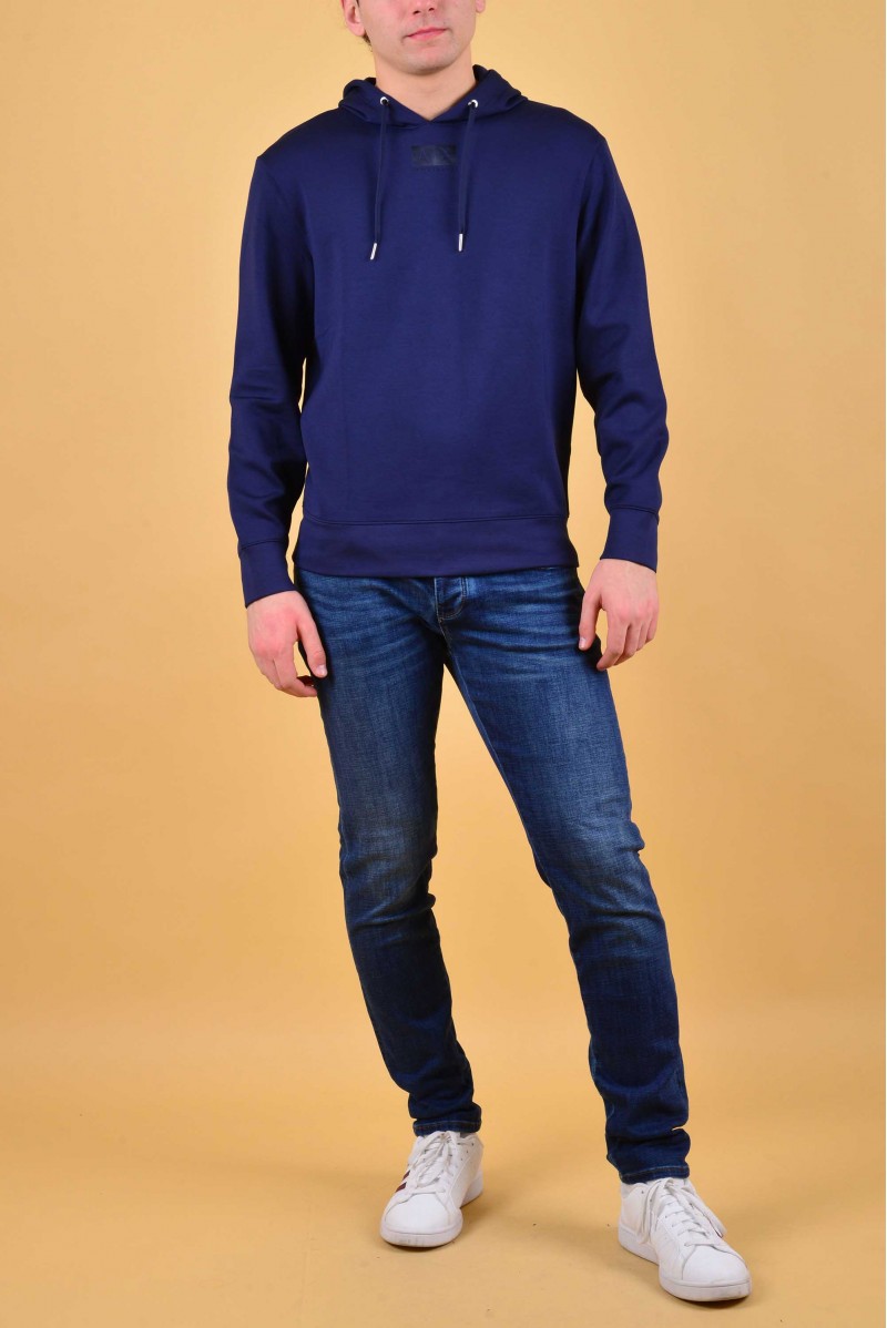 ARMANI EXCHANGE FELPA CAPPUCCIO CASUAL