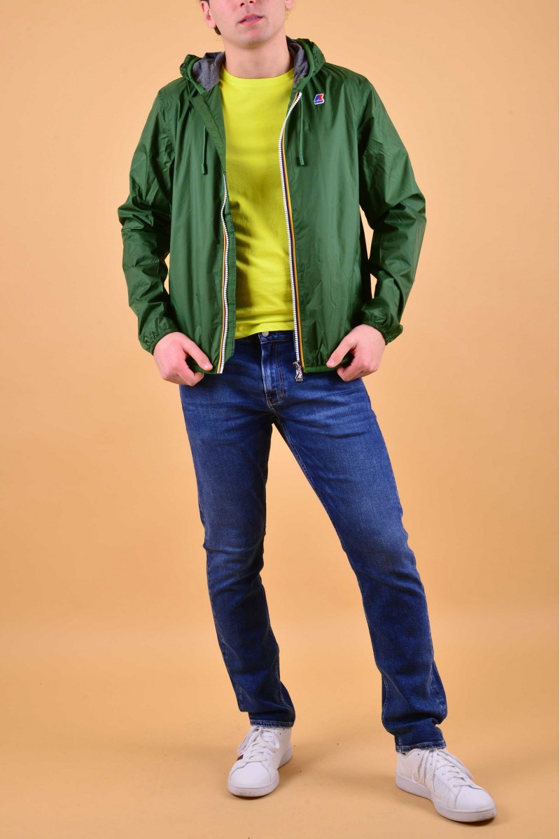 K.WAY GIUBBOTTO CON CAPPUCCIO CASUAL