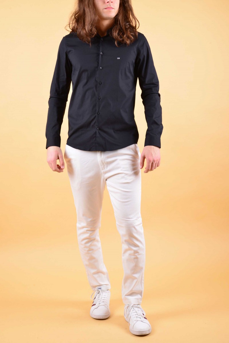 CALVIN KLEIN CAMICIA ML CASUAL