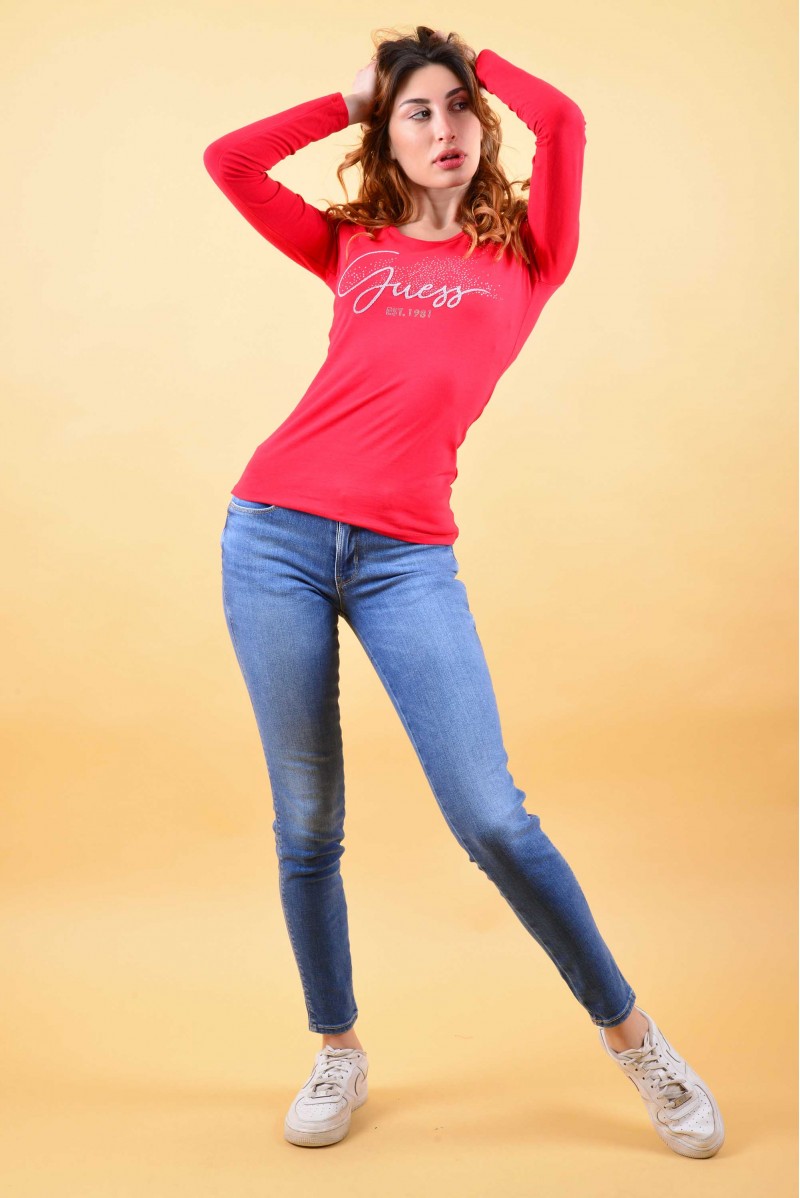 GUESS T-SHIRT ML JEANSERIA