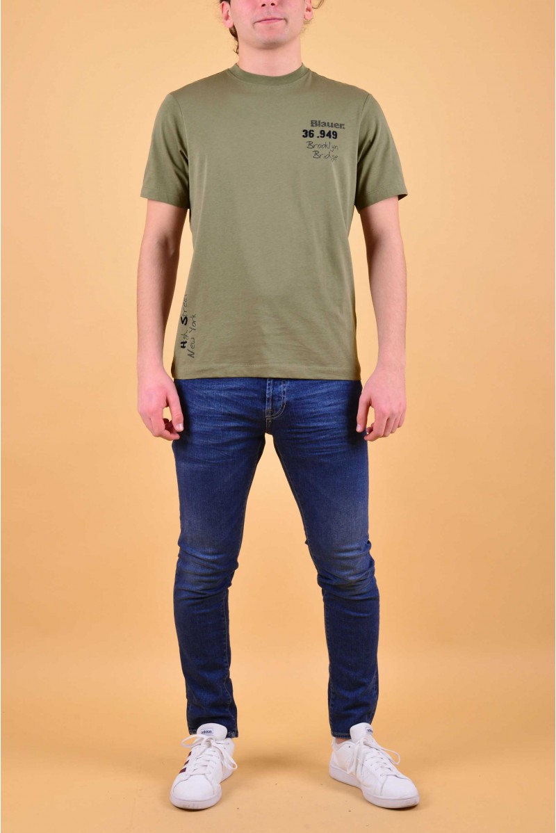 BLAUER T-SHIRT MM CASUAL