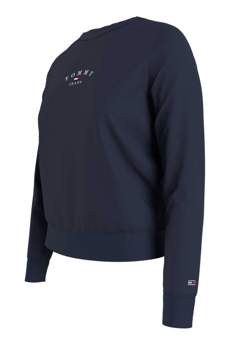 TOMMY HILFIGER FELPA GIROCOLLO JEANSERIA