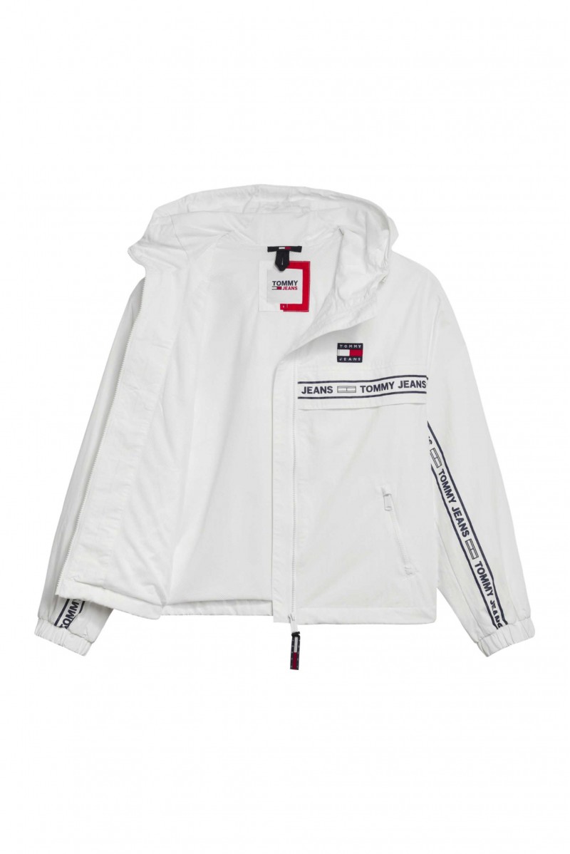 TOMMY HILFIGER GIUBBOTTO CON CAPPUCCIO JEANSERIA