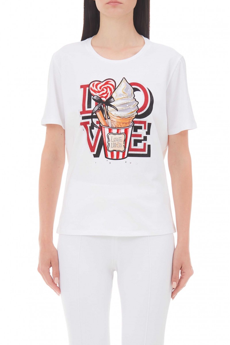 LIU JO T-SHIRT MM CASUAL