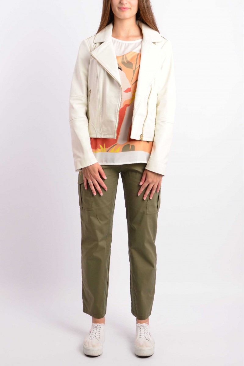 LIU JO GIACCA PELLE CASUAL