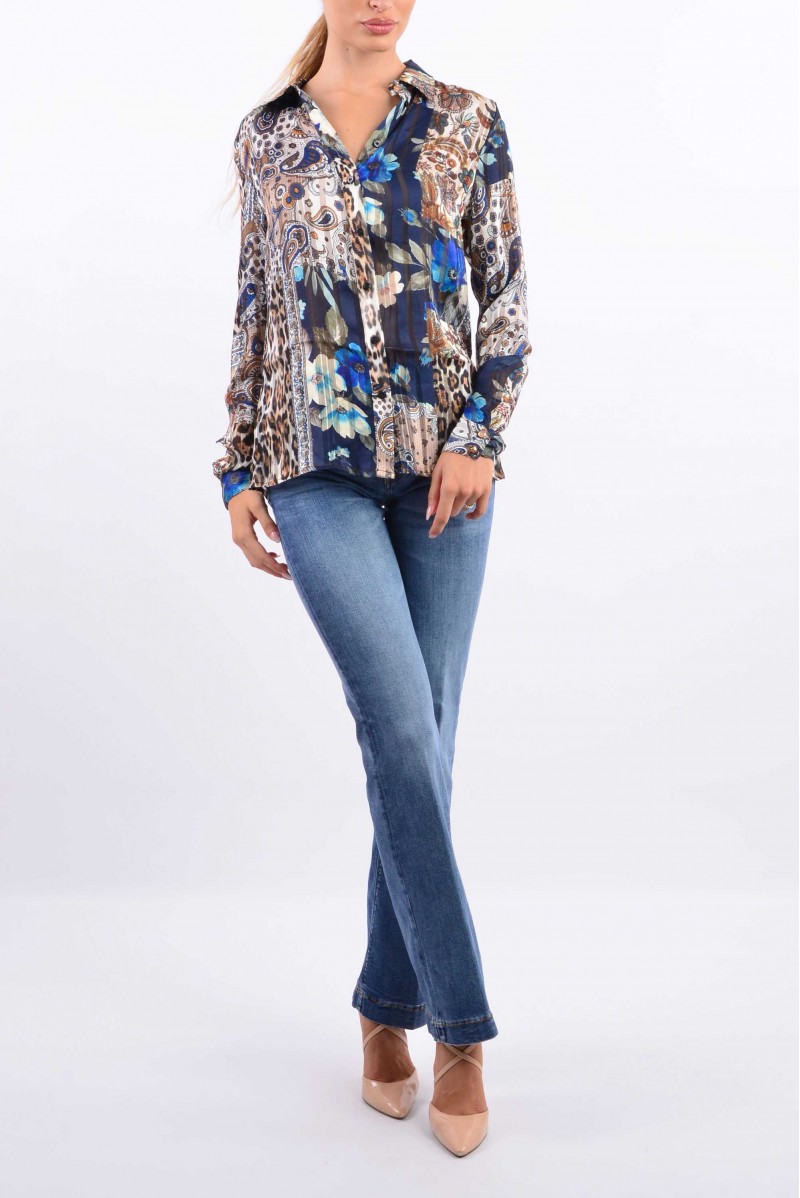 GUESS CAMICIA ML JEANSERIA