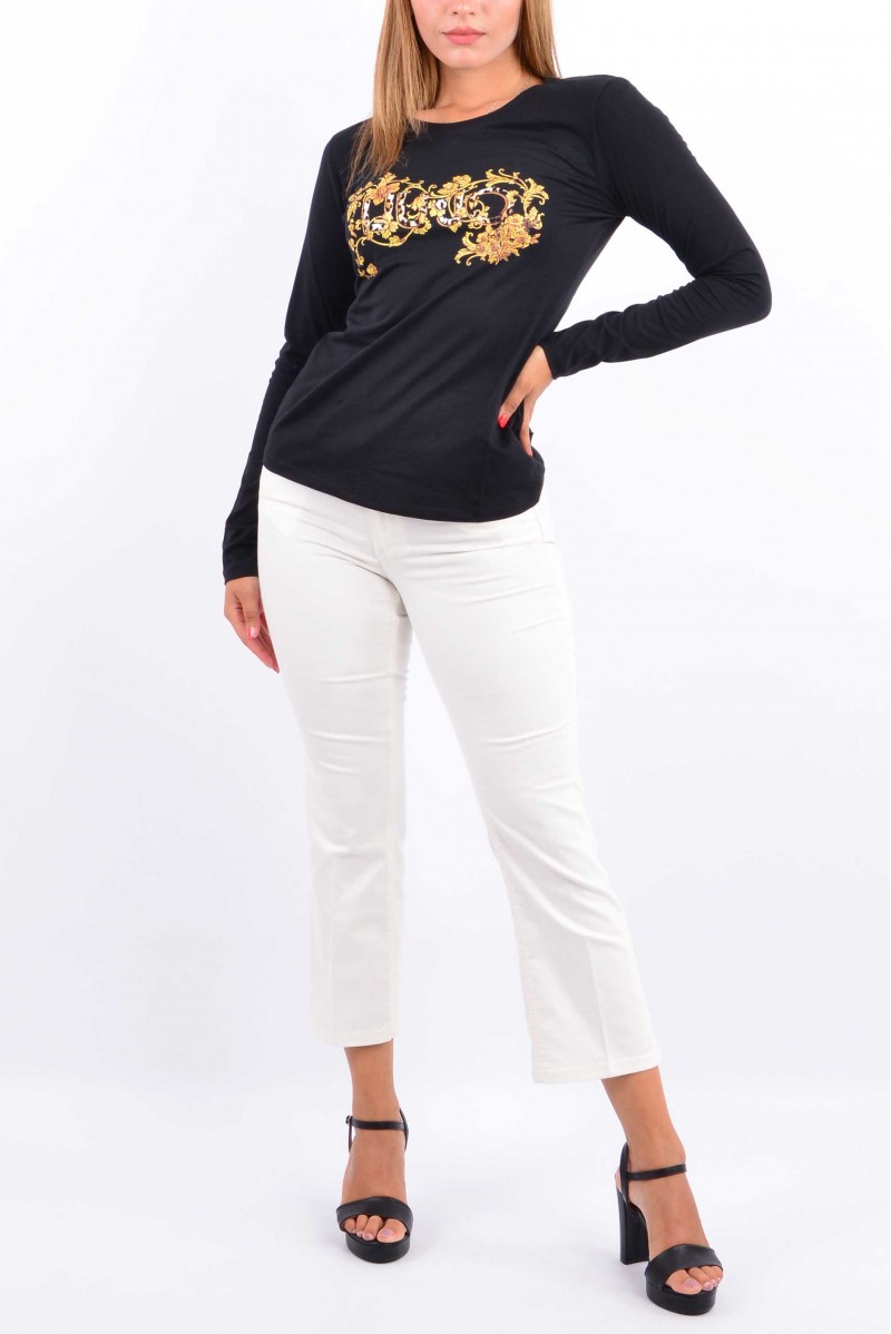 LIU JO T-SHIRT ML JEANSERIA