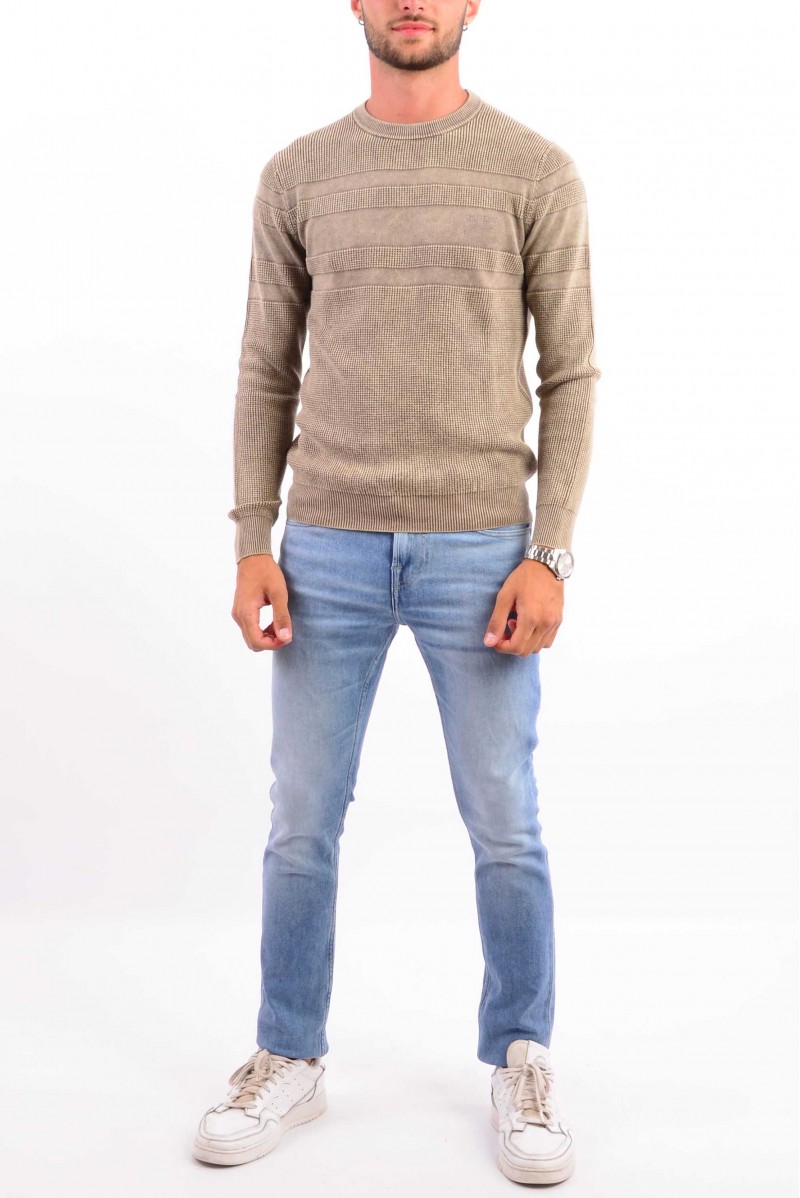 GUESS MAGLIA GIROCOLLO JEANSERIA