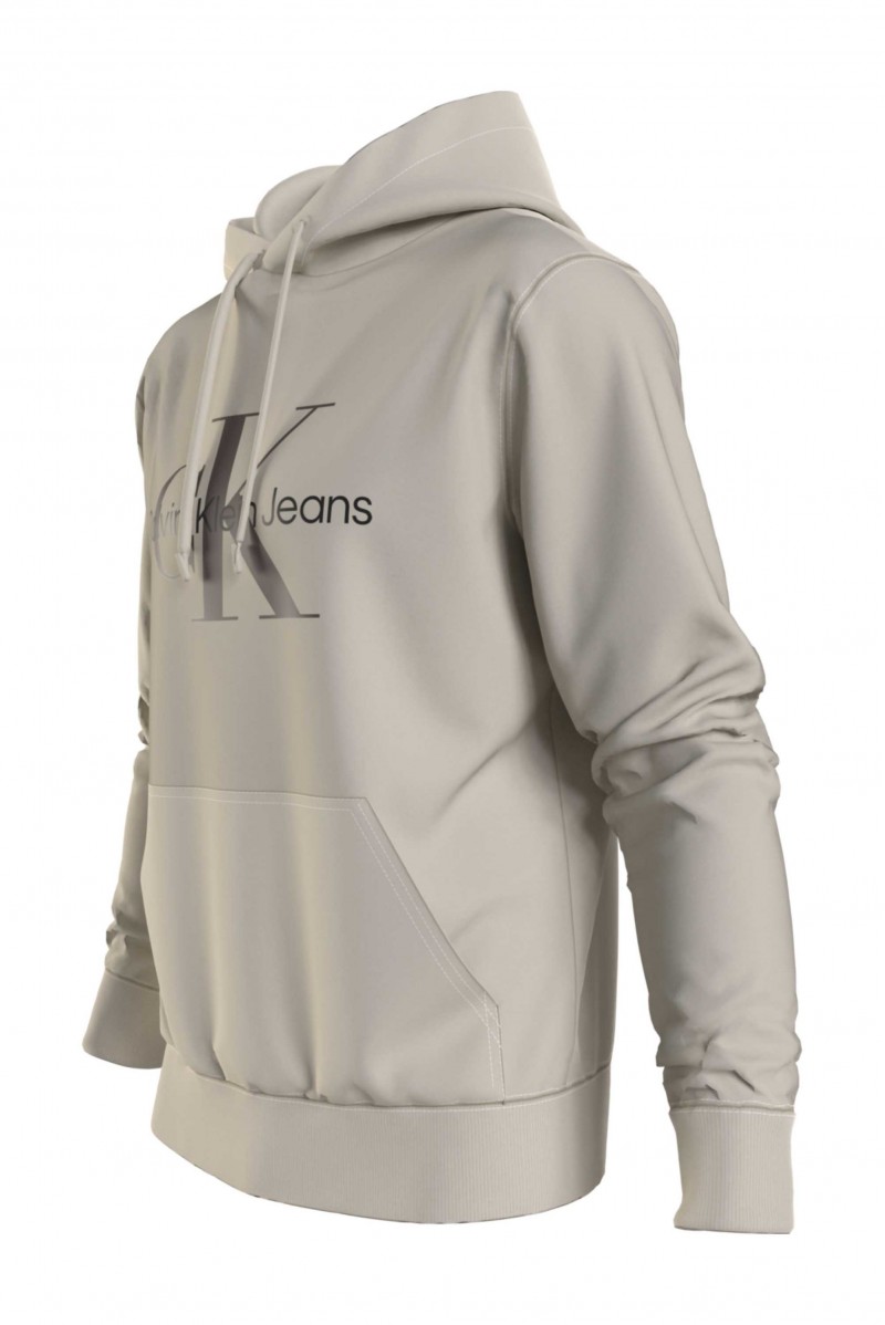 CALVIN KLEIN JEANS FELPA CAPPUCCIO JEANSERIA