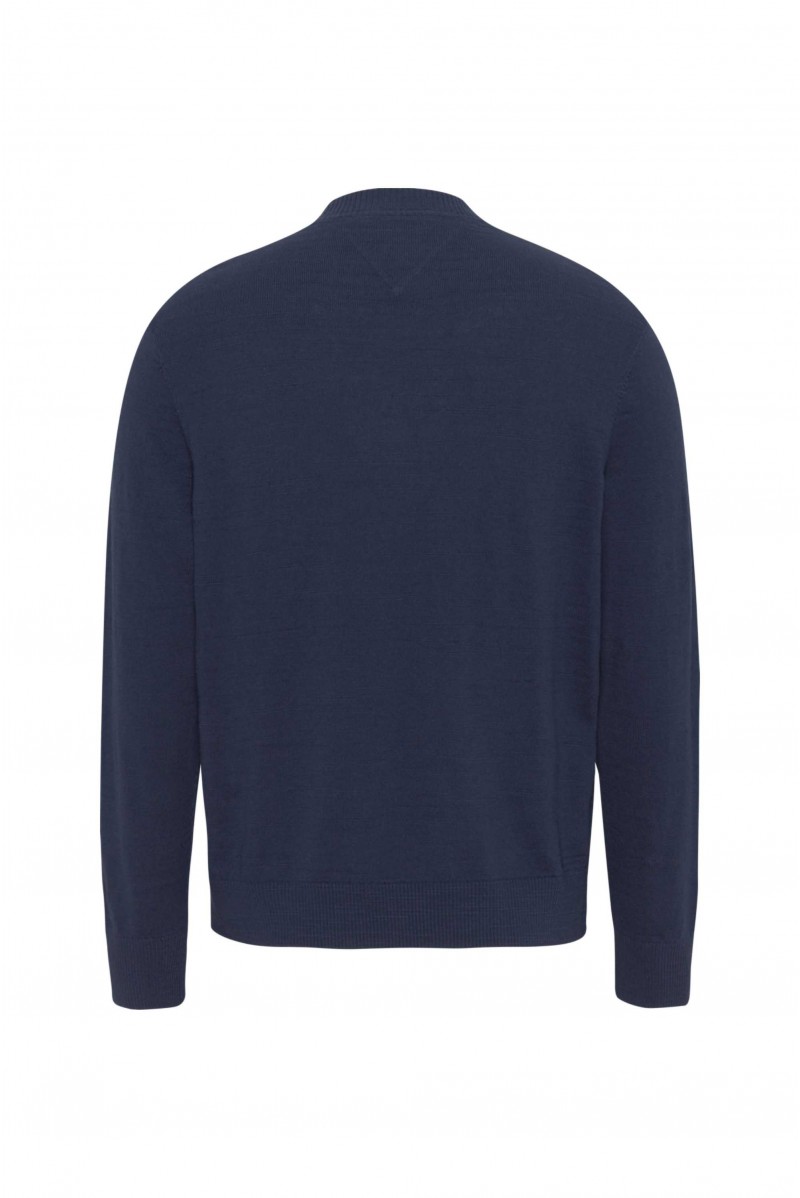 TOMMY HILFIGER MAGLIA GIROCOLLO JEANSERIA