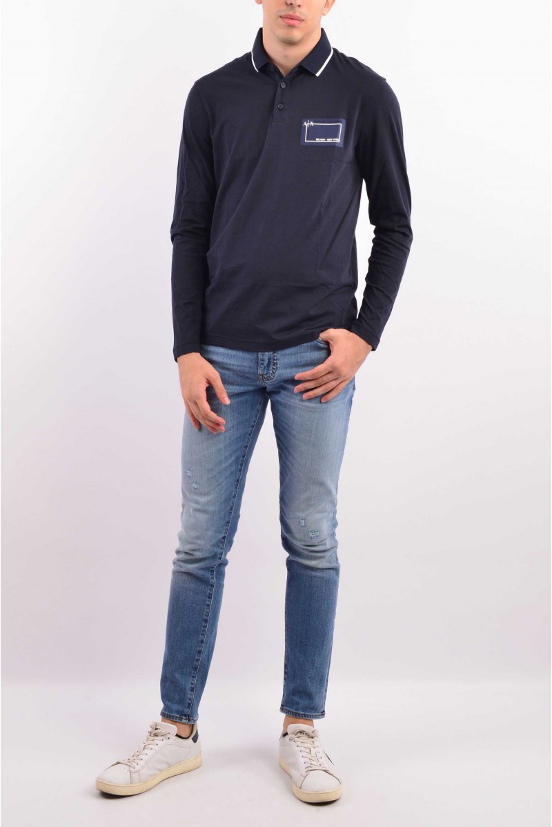 ARMANI EXCHANGE POLO ML CASUAL